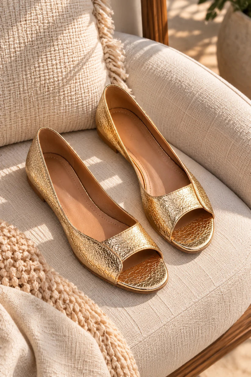 SANDALIAS AMALIA EDICIÓN GOLD